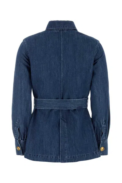 Valentino Garavani Jackets And Vests In Blue