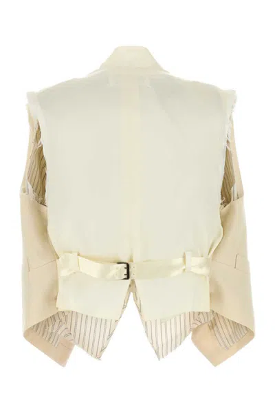 Maison Margiela Jackets And Vests In Neutral