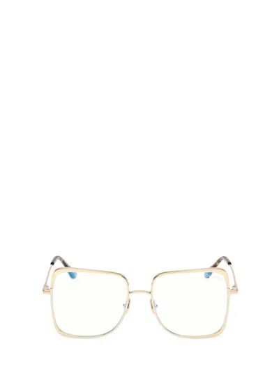 Tom Ford Eyewear Eyeglasses In Gold