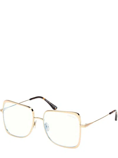 Tom Ford Eyewear Eyeglasses In Gold