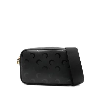 Marine Serre Moon Print Satchel In Pink