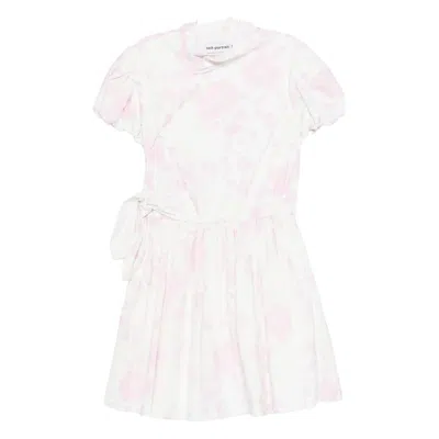 Self-portrait Floral Print Mini Dress In Multi