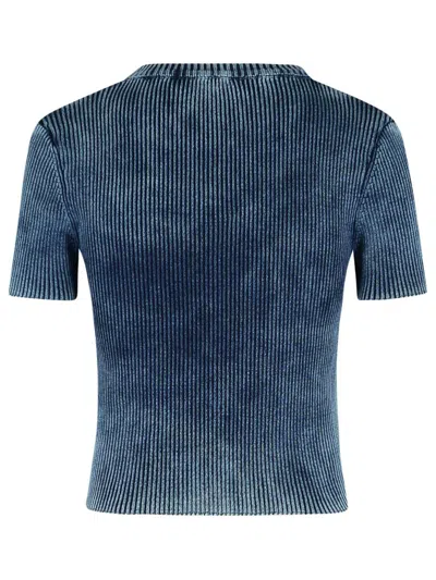 Diesel T-shirt M-anchor-a-ss In Cotton In Gray