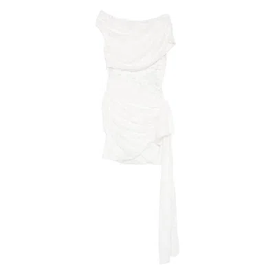 Self-portrait Dresses In White