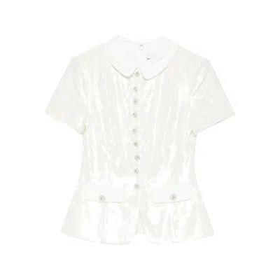 Self-portrait Tops In White