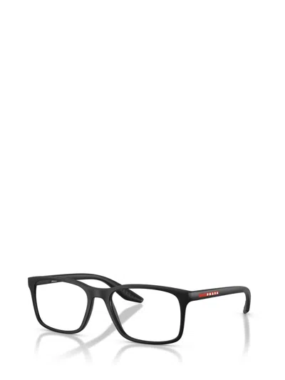 Prada Linea Rossa 52mm Pillow Optical Glasses In Black