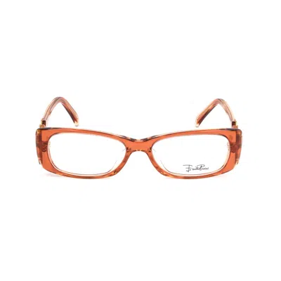 Pucci Orange Plastic Frames In Orange