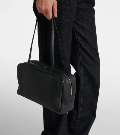 The Row Astra Leather Shoulder Bag In Pink