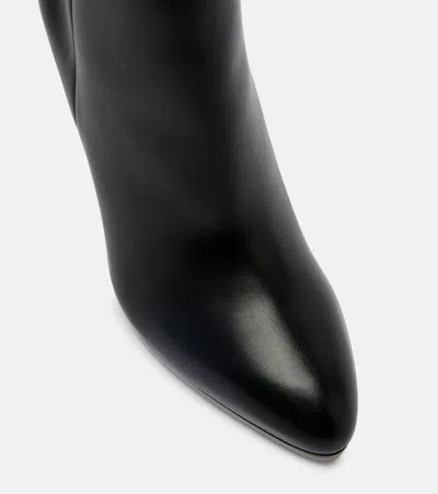 Christian Louboutin Fannylove Ankle Leather Boots Smooth Sole In Multi