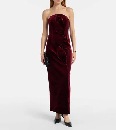 Leo Lin Marilyn Maxi Dress In Brown