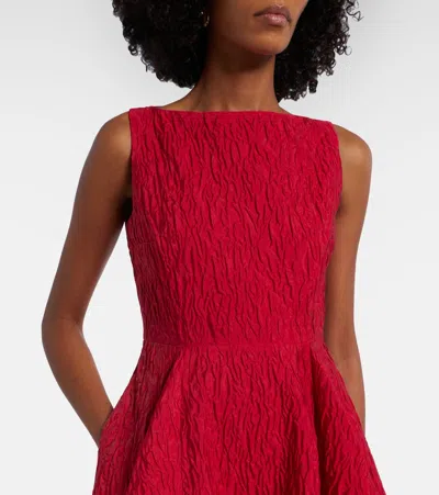 TERA泡泡纱中长连衣裙