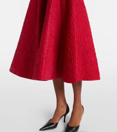 TERA泡泡纱中长连衣裙