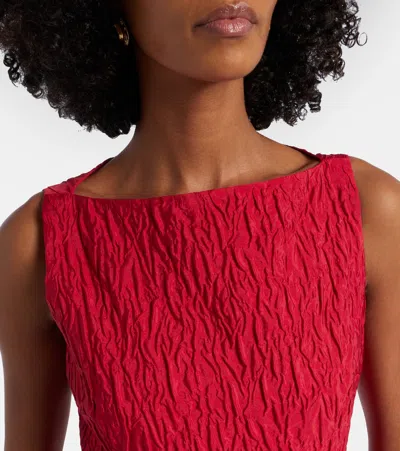 TERA泡泡纱中长连衣裙