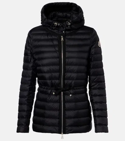 Moncler Permanents Down Jacket In Black