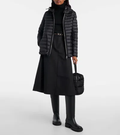Moncler Permanents Down Jacket In Black