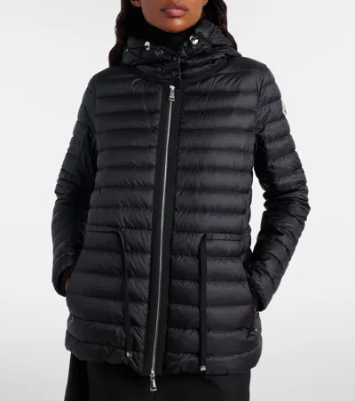 Moncler Permanents Down Jacket In Black