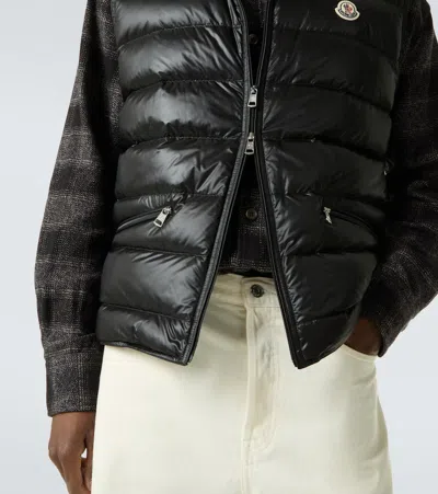 Moncler Permanent Down Vest In Multi