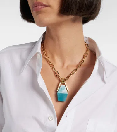 La Doublej Portal Gold-plated Chain Necklace In Gold