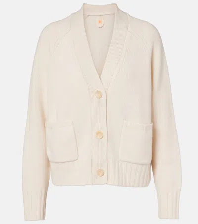 Jardin Des Orangers Cashmere And Wool Cardigan In Neutral