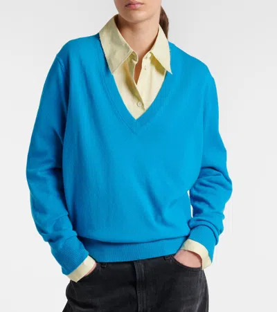 Jardin Des Orangers Cashmere Sweater In Blue