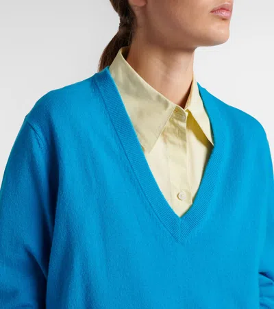 Jardin Des Orangers Cashmere Sweater In Blue