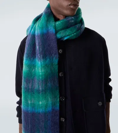 Allude Wool And Cashmere Jacket In Blue