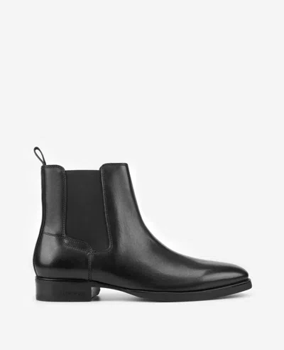 Kenneth Cole Raymond Leather Chelsea Boot In Black
