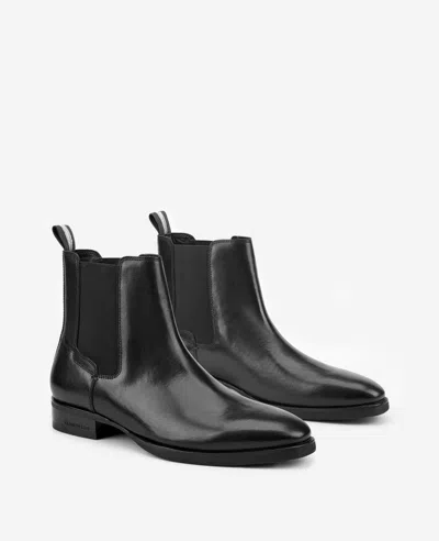 Kenneth Cole Raymond Leather Chelsea Boot In Black