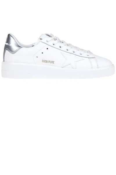 Golden Goose Pure New Leather Sneakers In White