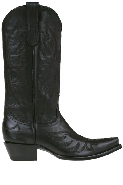 Mexicana Aguila Mex Texan Boots In Black