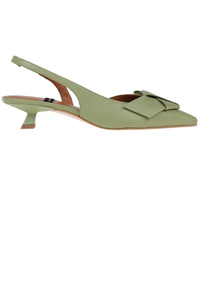 Angel Alarson Aline Slingback Pumps In Green