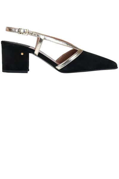 Laurence Decade Liam Slingback Pumps In Black
