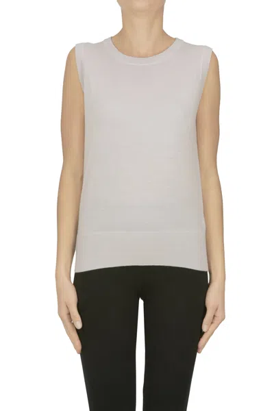 Aragona Merino Wool Gilet In Multi