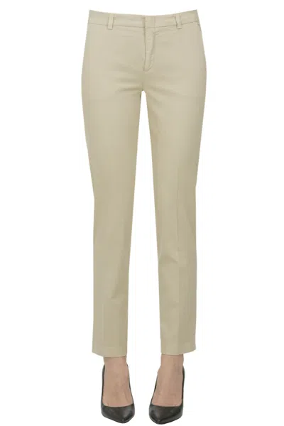 Aspesi Chino Slim Trousers In Nude