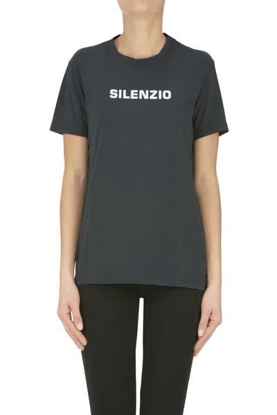 Aspesi Silenzio Cotton T-shirt In Gray
