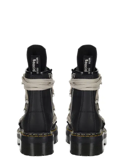 Dr. Martens X Rick Owens "quad Sole Megalace®" Boot  In Black