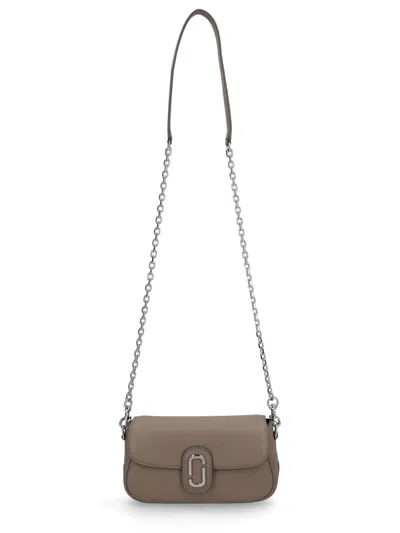 Marc Jacobs Chain Strap Pebbled Texture Shoulder Bag In Pattern