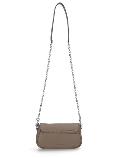 Marc Jacobs Chain Strap Pebbled Texture Shoulder Bag In Pattern