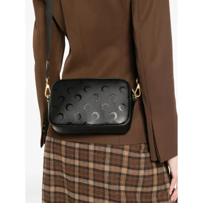 Marine Serre Moon Print Satchel In Pink