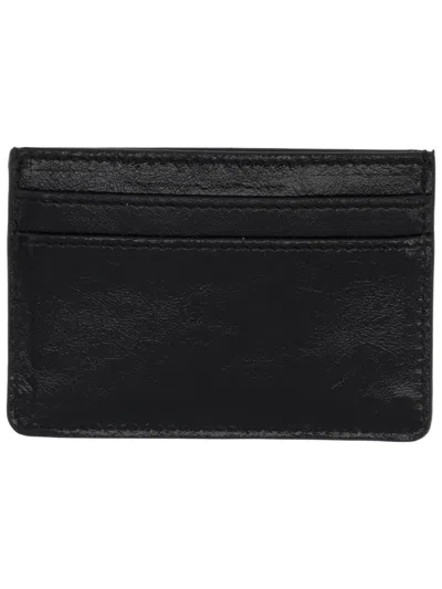Marine Serre Compact Purse Featuring Metallic Embellishment In Black