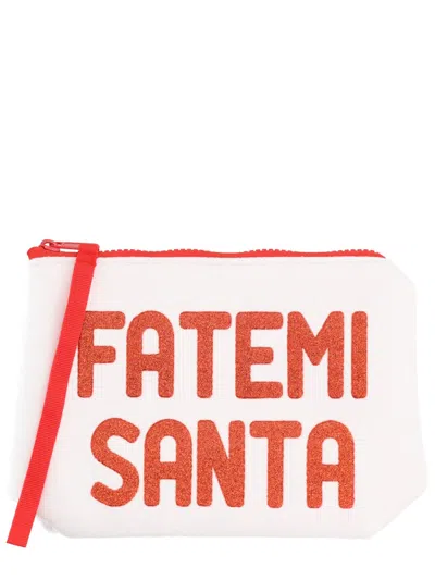 Mc2 Saint Barth Clutch Bag Aline In Orange