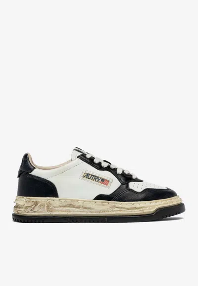 Autry X Mihara Yasuhiro Medalist Super Vintage Sneakers In Gray