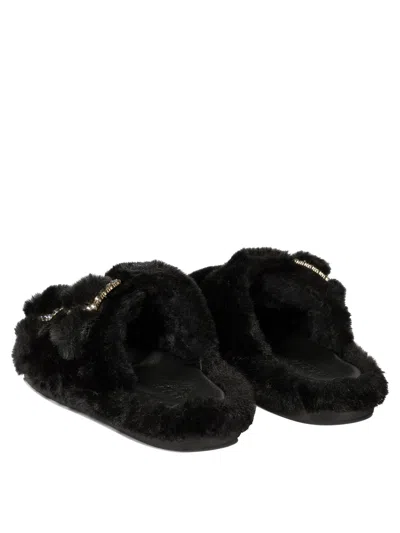 Alibi Greta Sandals Black In Black