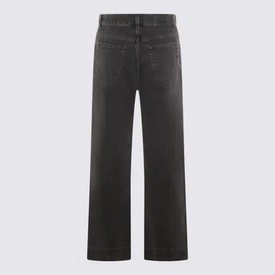 Chloé Straight Leg Five-pocket Trousers With Belt Loops In Black