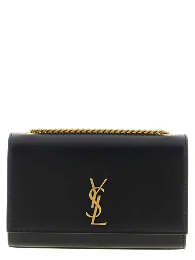 Saint Laurent Kate Small Crossbody Bag In Black