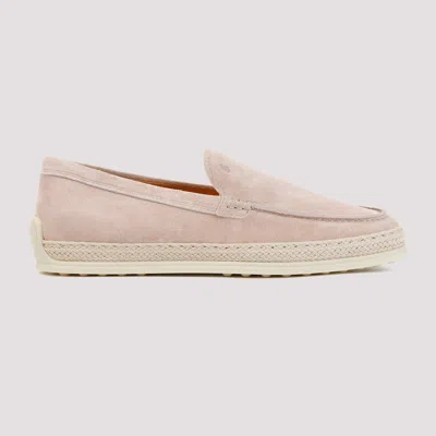 Tod's Loafers Nude & Neutrals In Pink