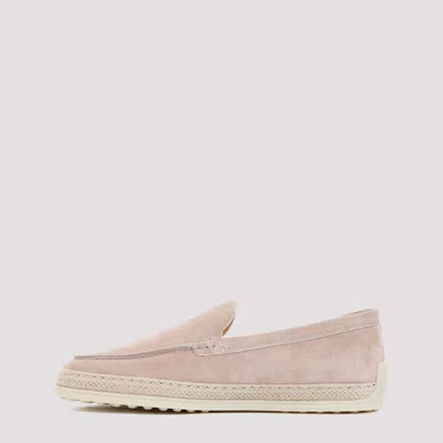 Tod's Loafers Nude & Neutrals In Pink