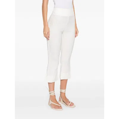 Faithfull The Brand Valeria Linen Trousers In White