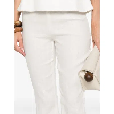 Faithfull The Brand Valeria Linen Trousers In White