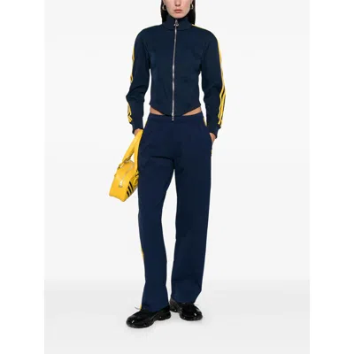 Adidas By Miaou Motorsport Pants In Blue